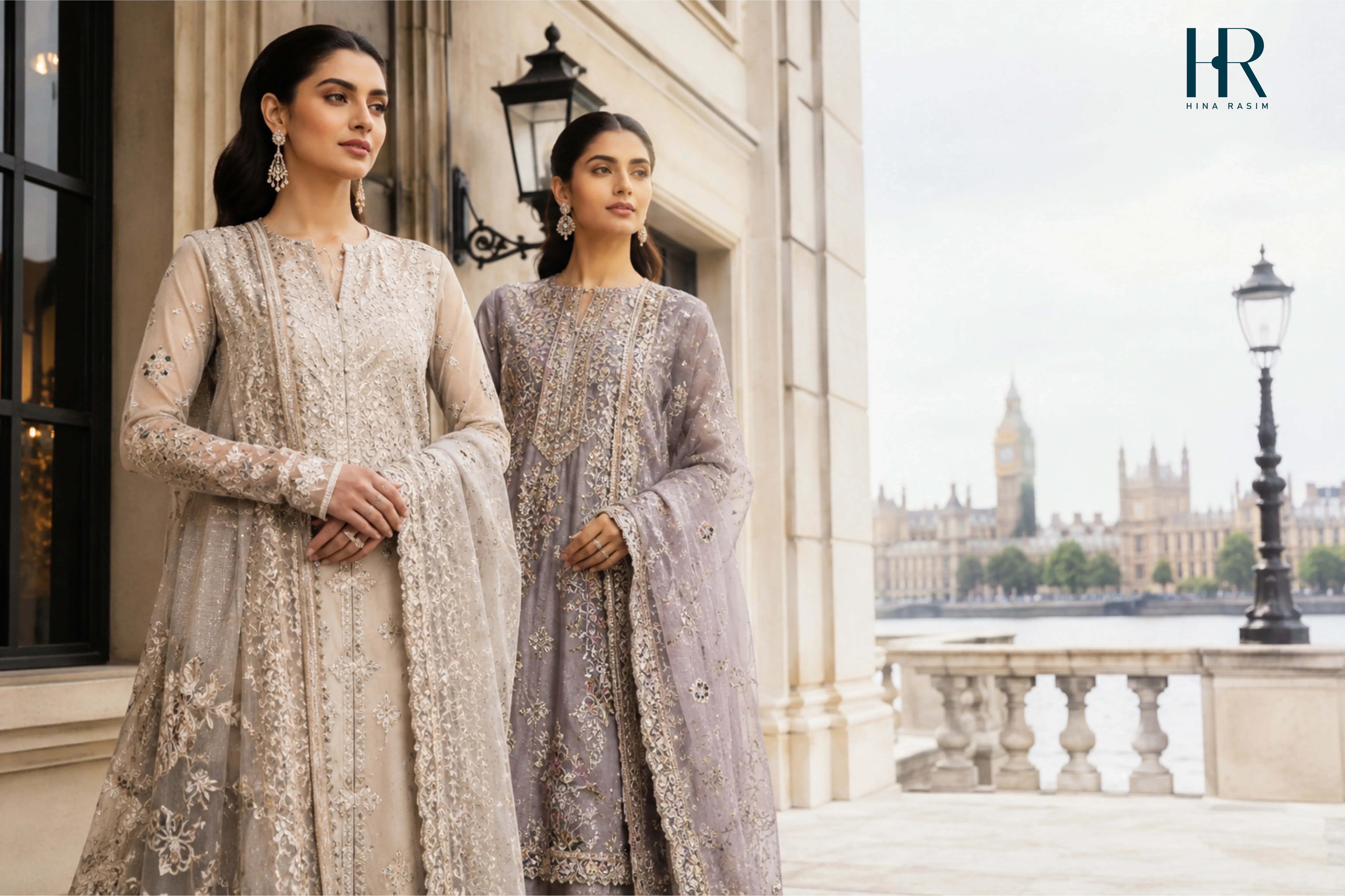 sana safinaz party wear dresses Safinaz Party Wear Sana Safinaz Bridal Collection 2018 Sana Safinaz Nura N251-001-3CT Formal Embroidered Organza Wedding Suits