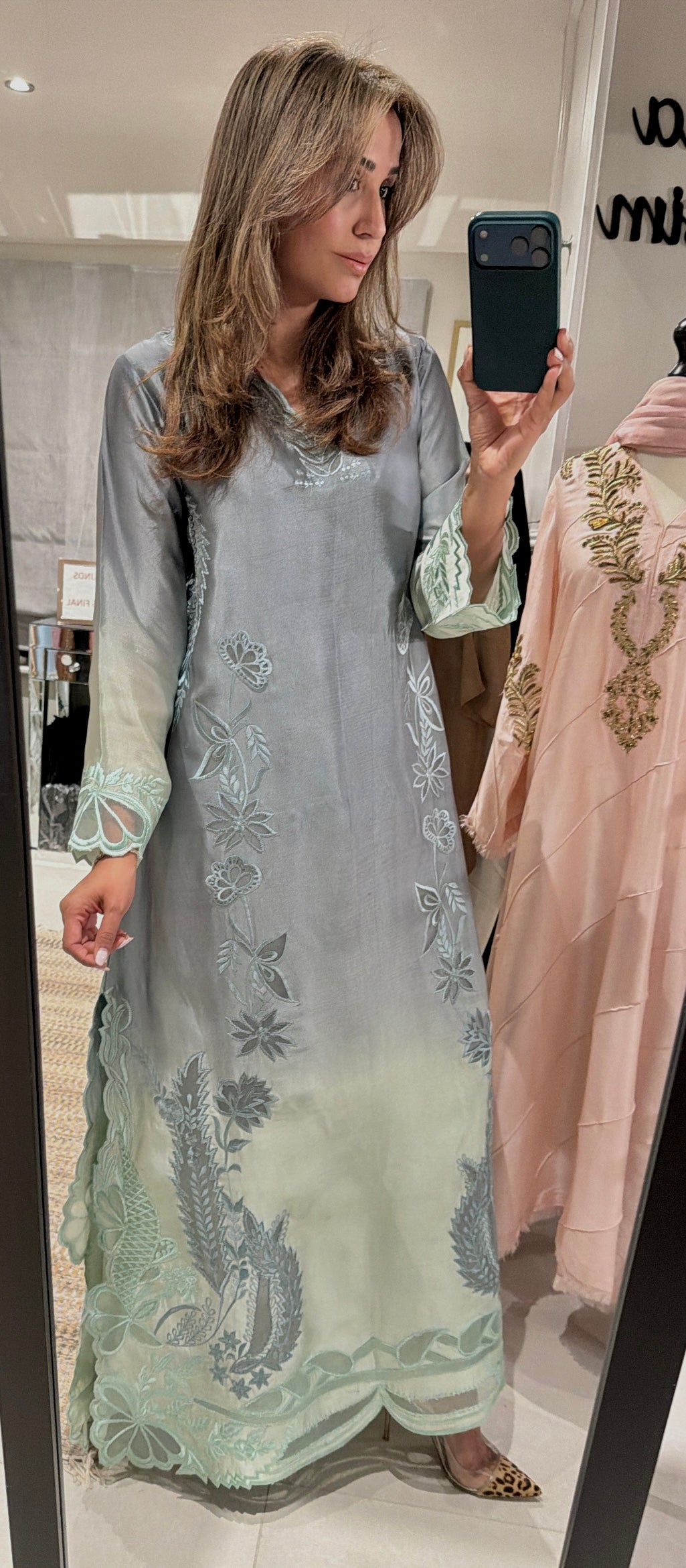 Ombre kaftan Set