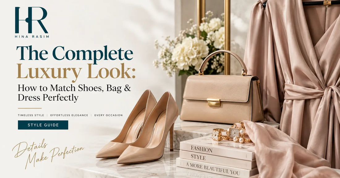 The Complete Luxury Look: How to Match Shoes, Bag and Dress Perfectly