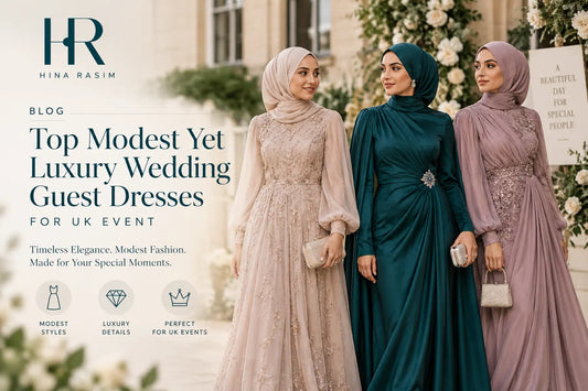 Top Modest Yet Luxury Wedding Guest Dresses for UK Events