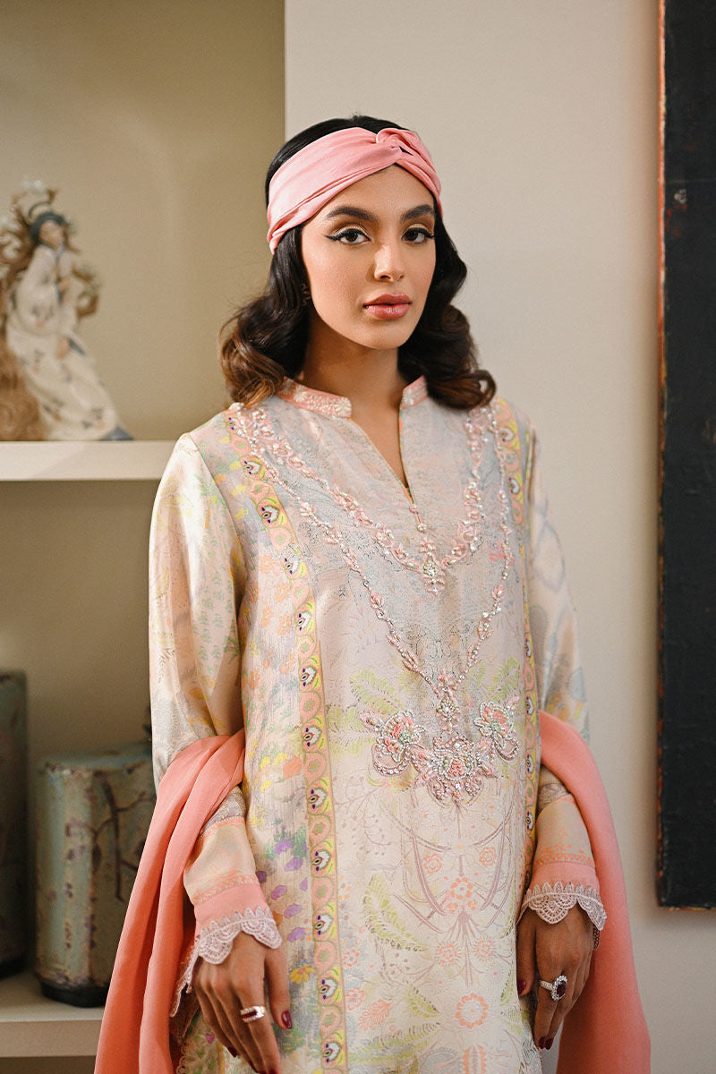 Cali Shirt and Dupatta| Ansab Jahangir