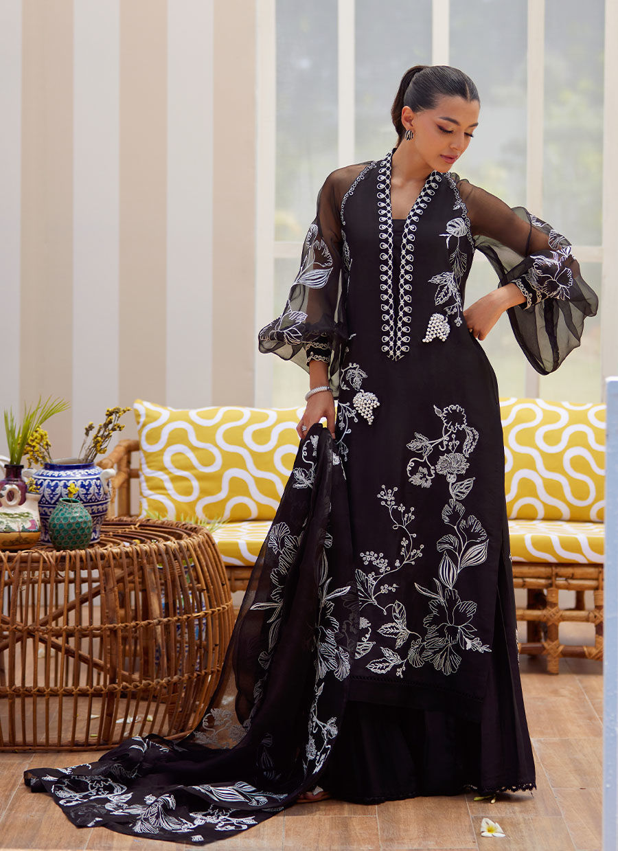 Reina Ebony 3-Piece | Farah Aziz Talib