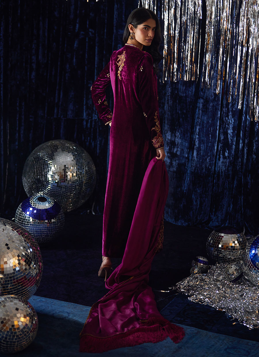 Arwen Magenta 3-Piece | Farah Talib Aziz