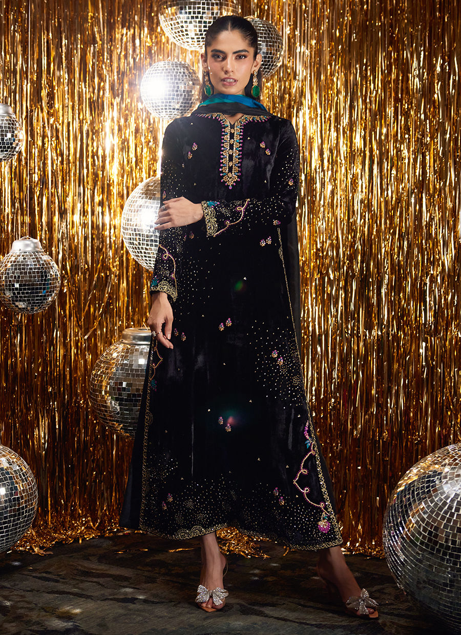 Masika Black 3-Piece | Farah Talib Aziz