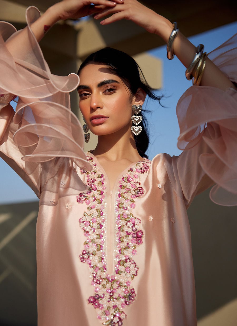 Mariposa Blush Kaftan