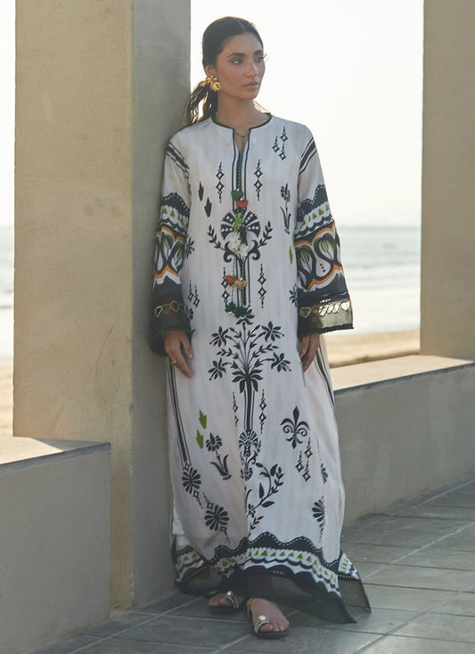Zenya Crepe Kaftan