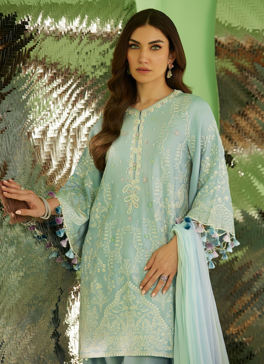 Serra Shirt And Dupatta- FTA
