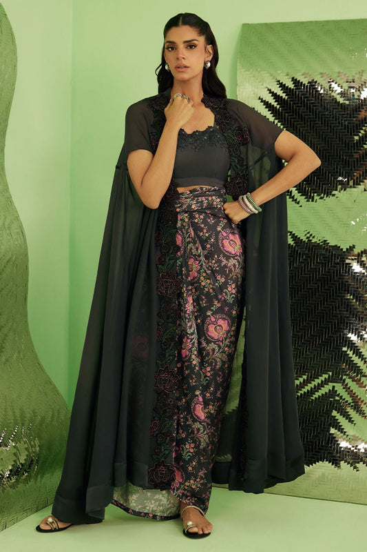 Azalea Cape And Skirt