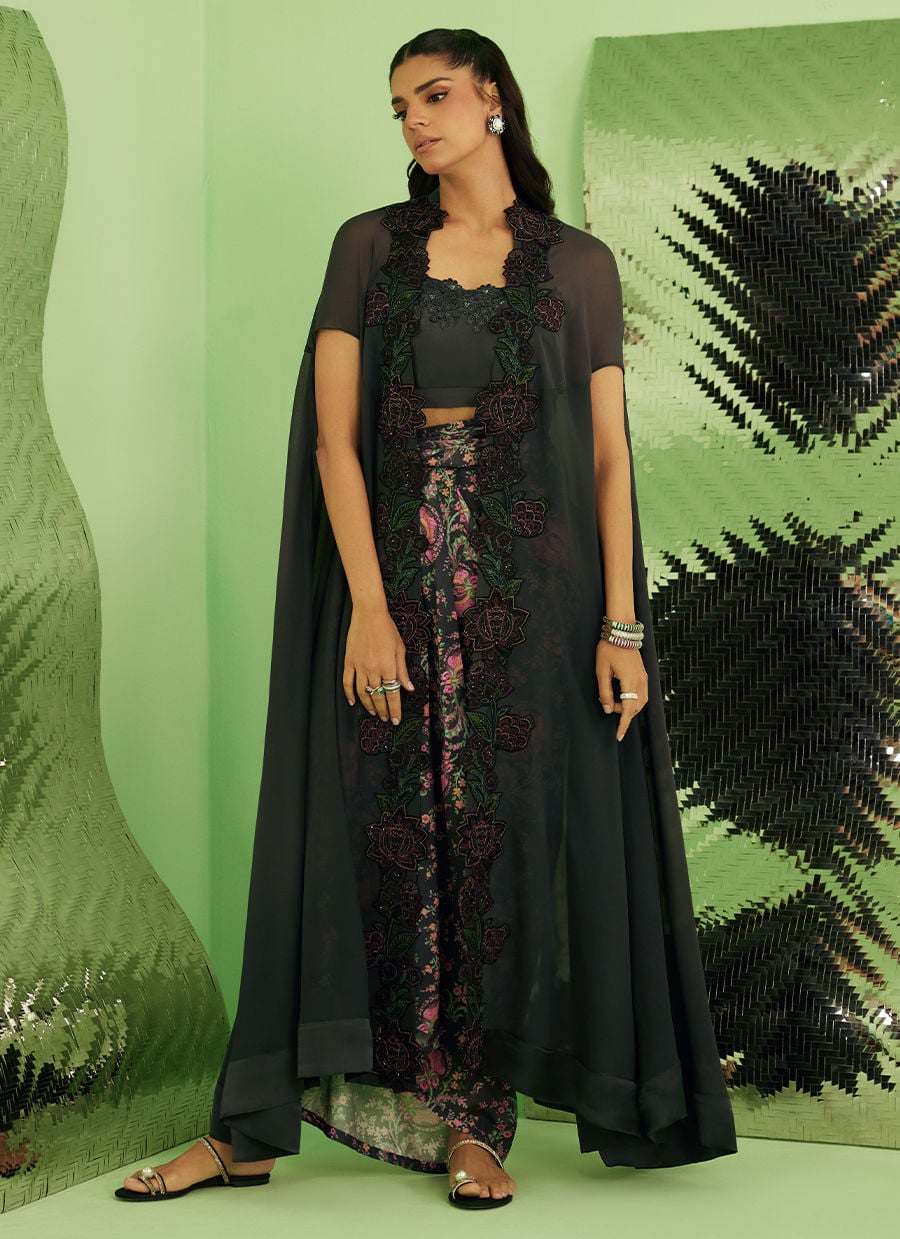 Azalea Cape And Skirt