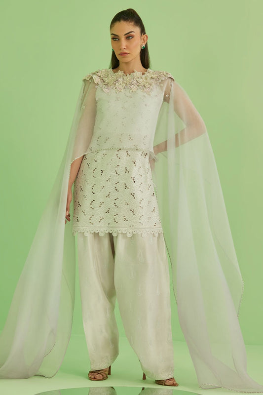 Laine Shirt , Drape Dupatta and shalwar