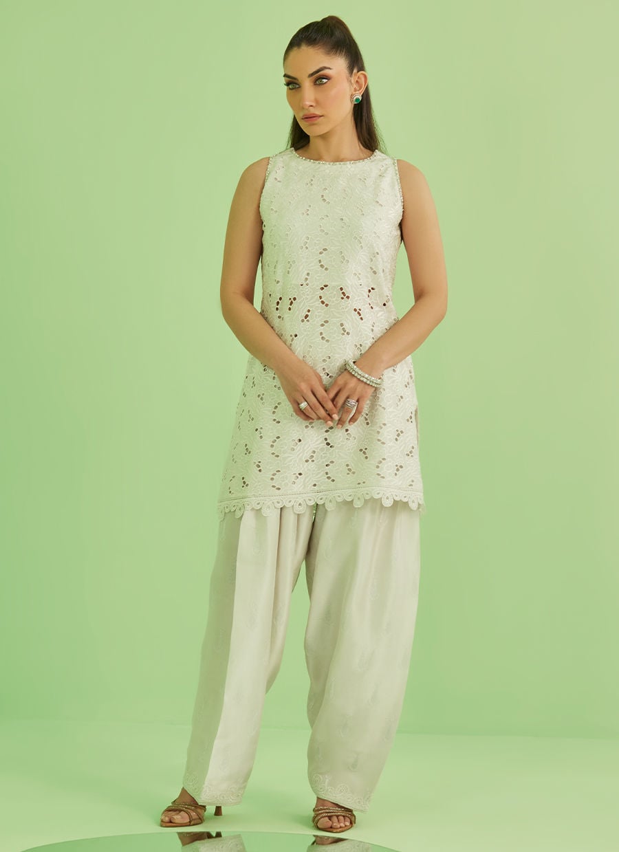 Laine Shirt , Drape Dupatta and shalwar