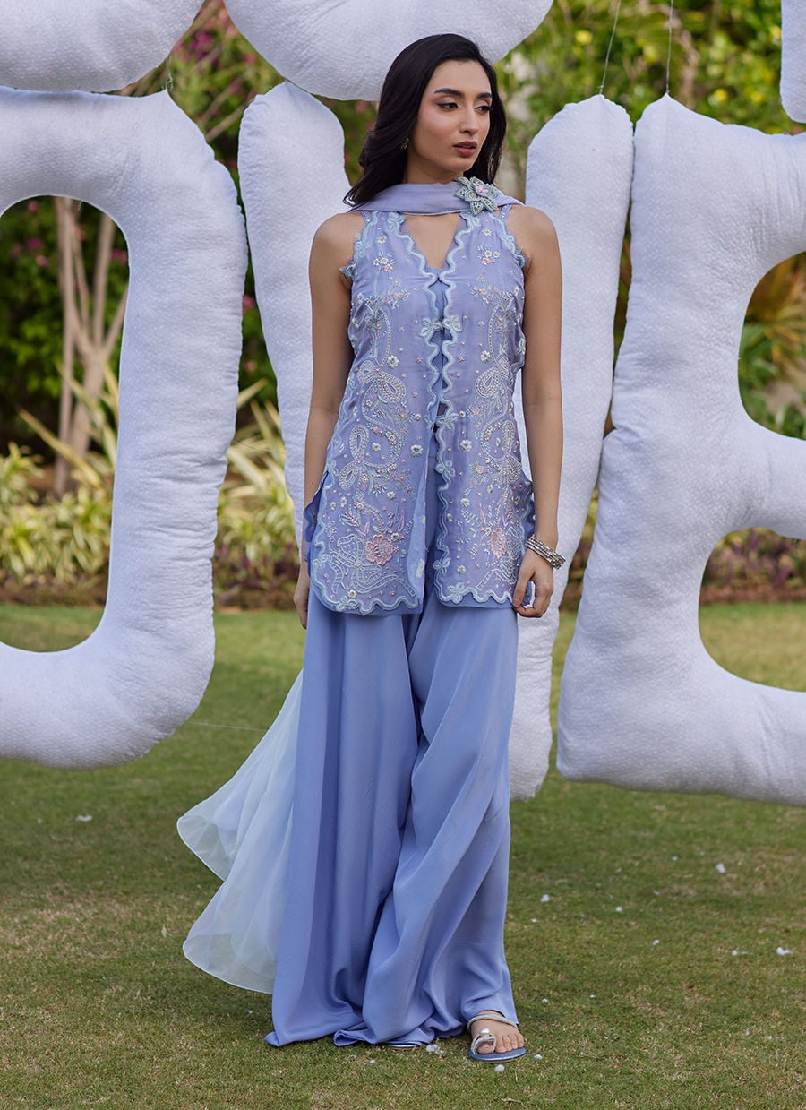 Vanessa Jacket, Dupatta and Pants