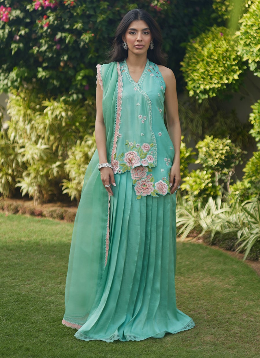 Heidi Jacket, Dupatta and Pants