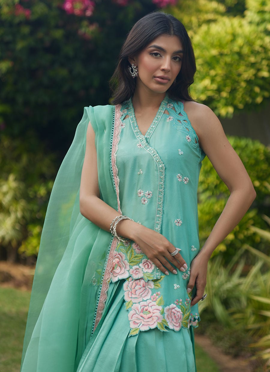 Heidi Jacket, Dupatta and Pants
