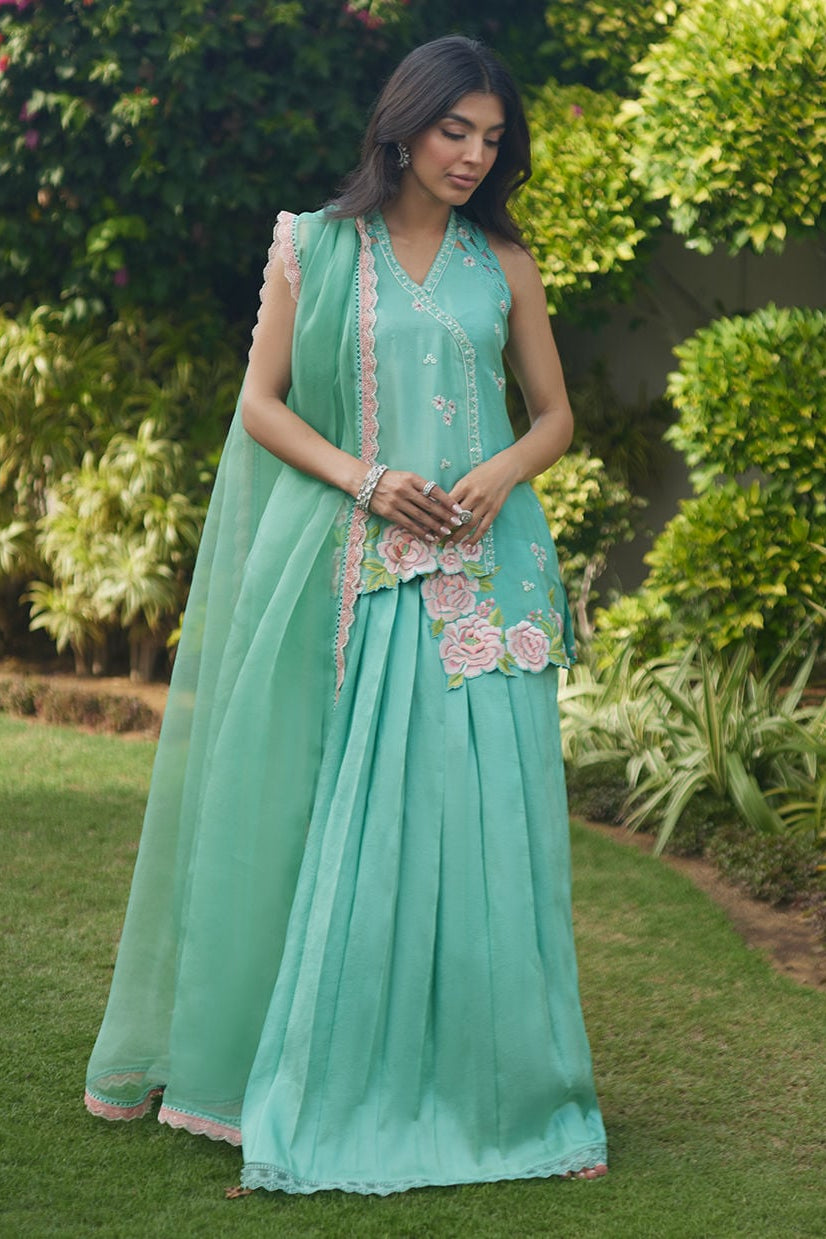 Heidi Jacket, Dupatta and Pants