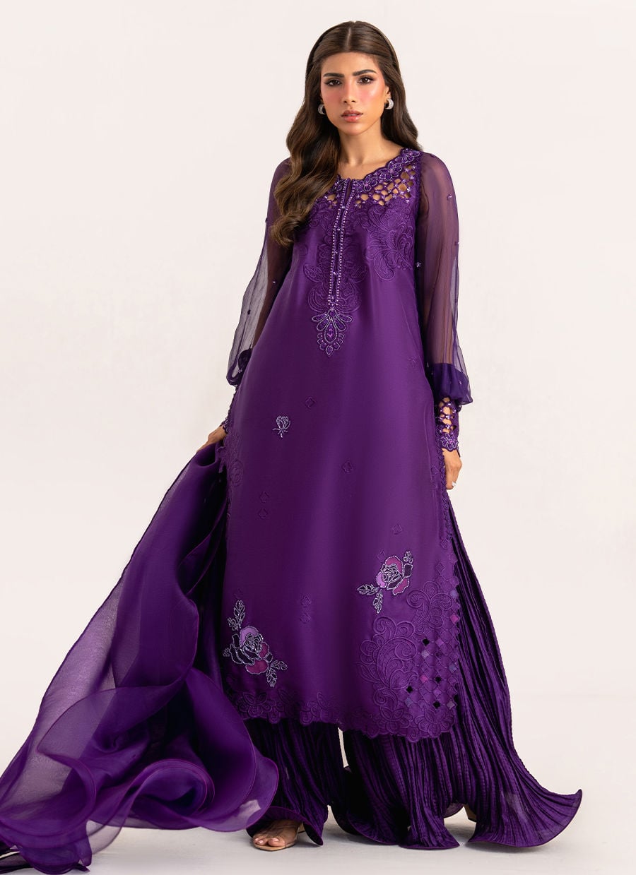 Vespera Shirt ,dupatta & crushed pants  | Farah Talib Aziz