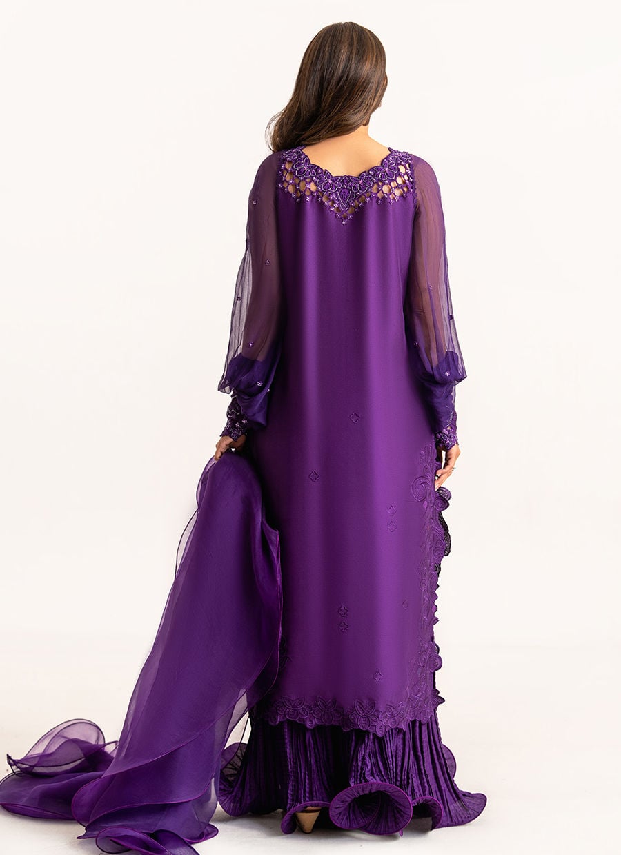 Vespera Shirt ,dupatta & crushed pants  | Farah Talib Aziz