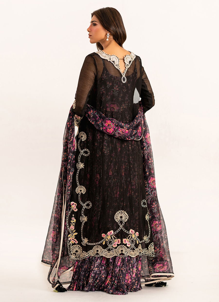 Noiréa Shirt, Inner And Dupatta Set | Farah Talib Aziz