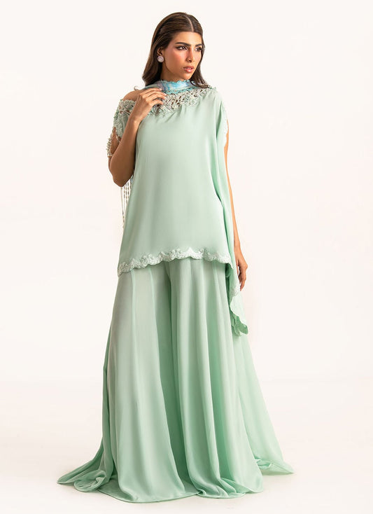 Anari Shirt And Drape Dupatta With Pants | Farah Talib Aziz