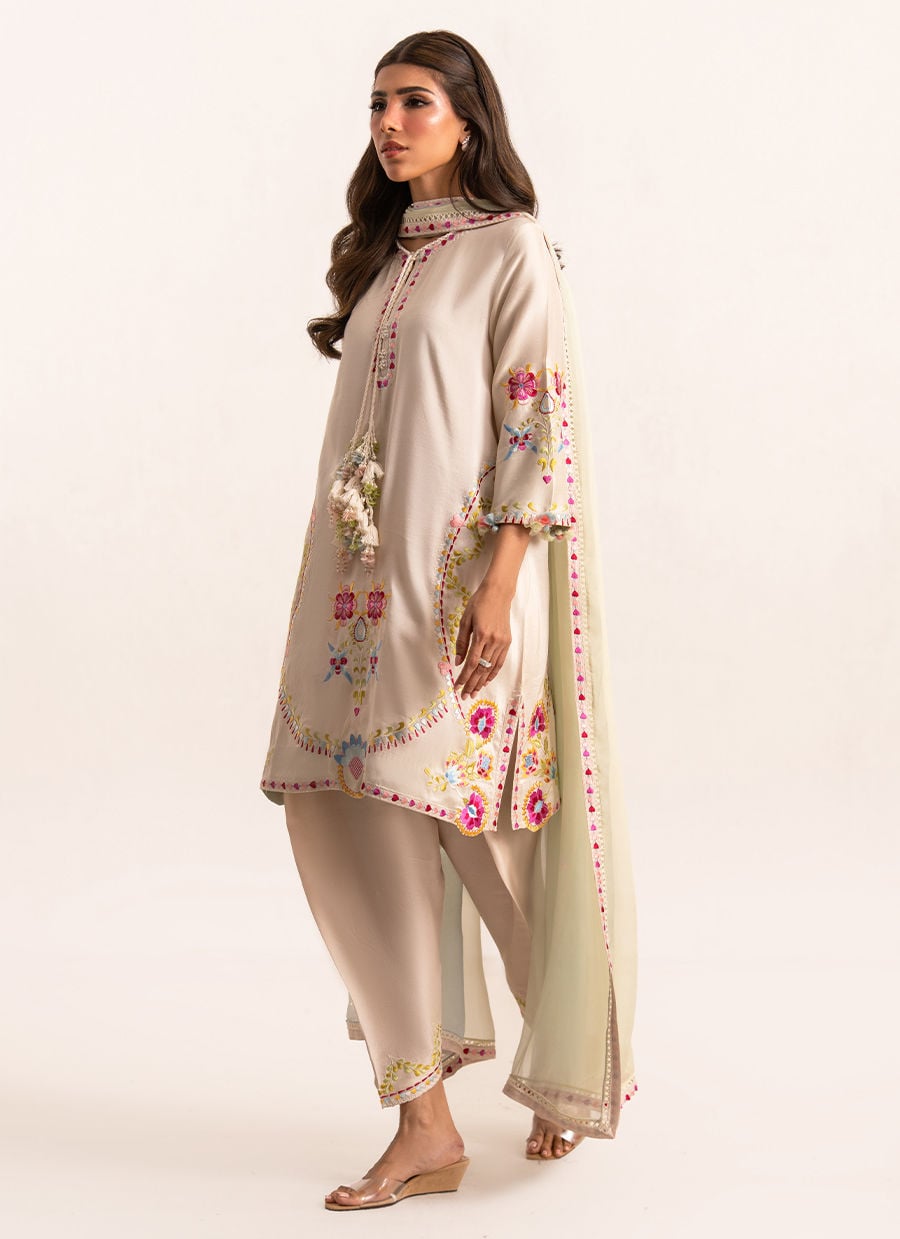 Evan Shirt and Dupatta with Bottoms | Farah Talib Aziz