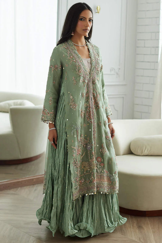 ANUM, BLOUSE & CRUSHED SHARARA