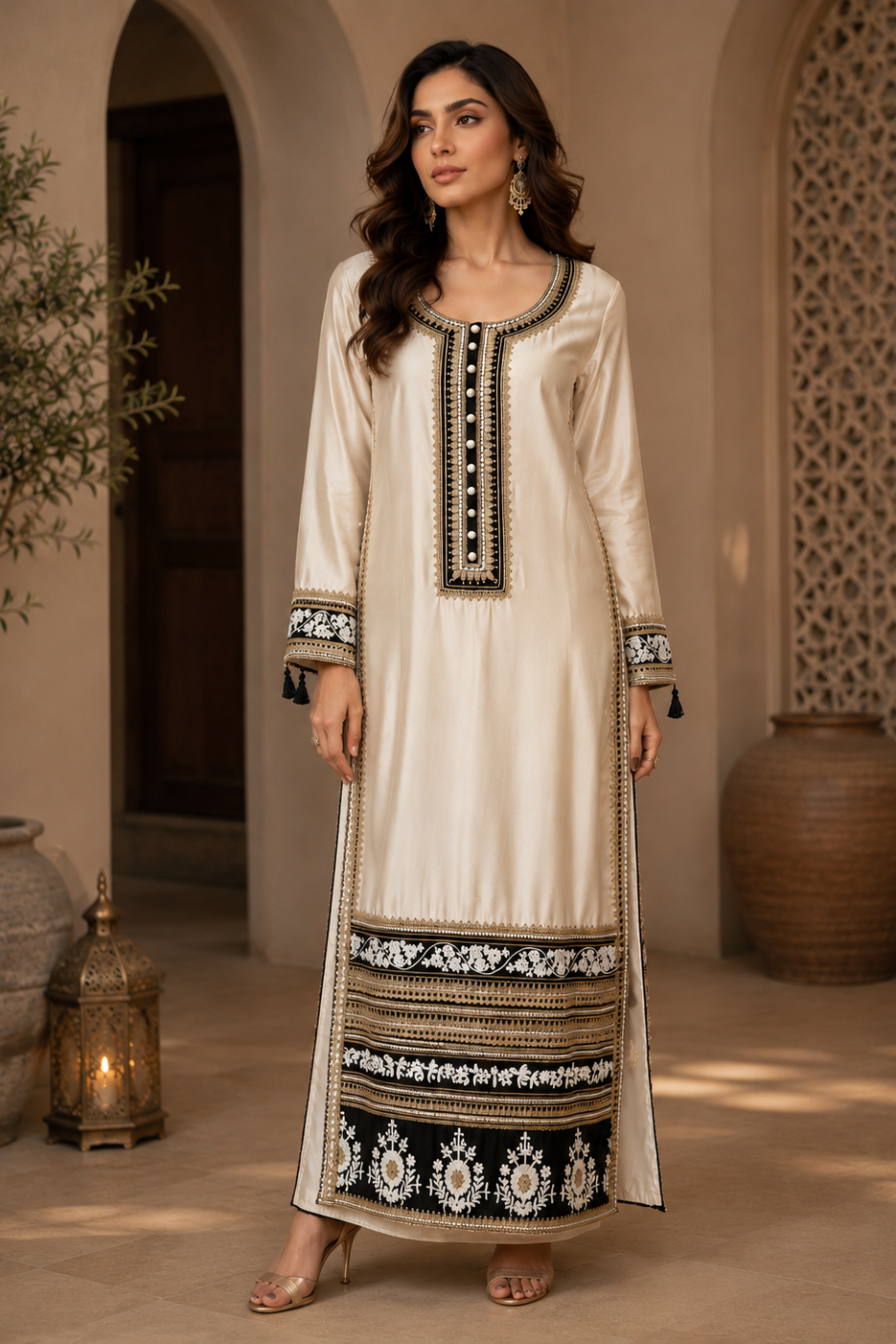 Kaftan set