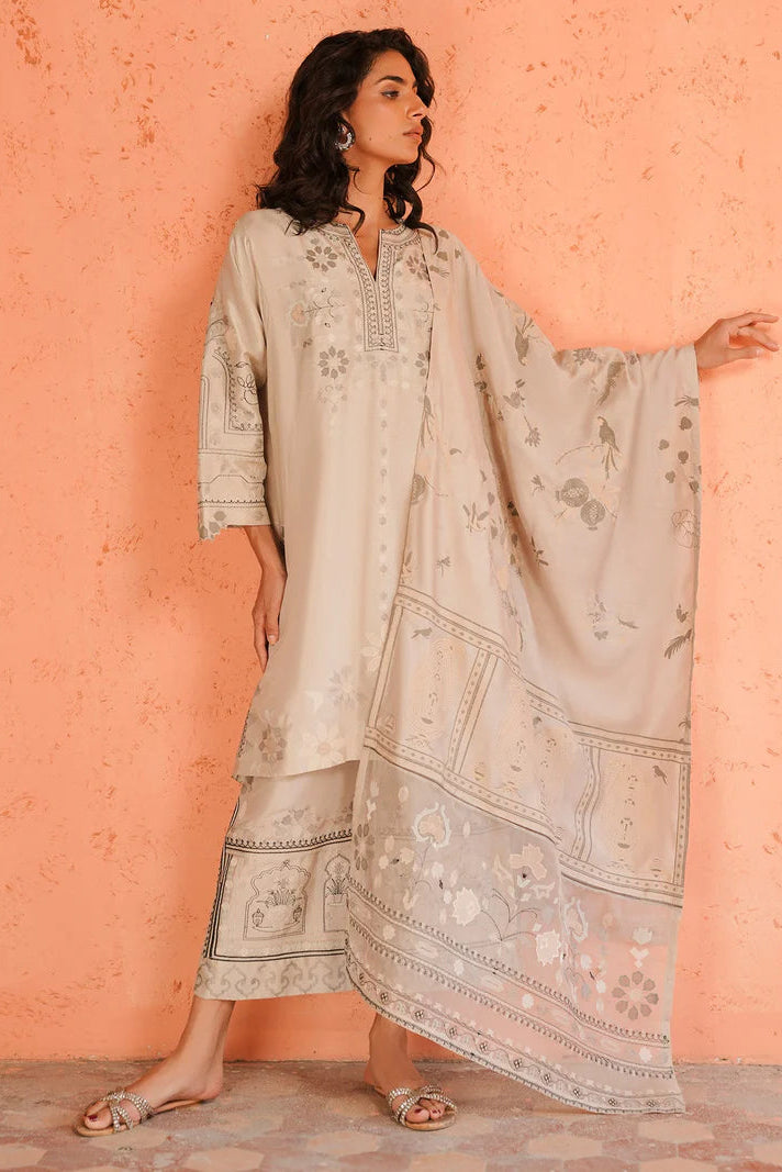 Misha Lakhani- Nimr, Izaar & Dupatta