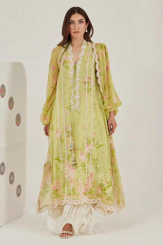 Malone Shirt, Dupatta and Pants