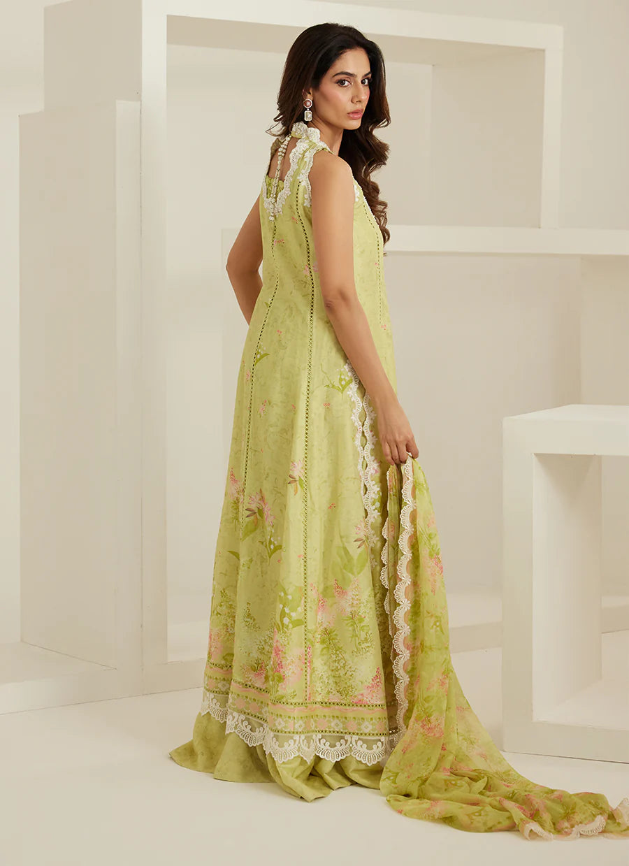 Inaya Kalidaar, Dupatta and Lehenga