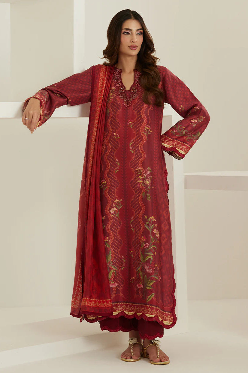 Myla Shirt, Dupatta, Pants