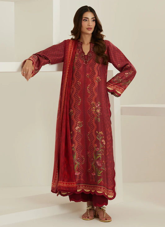 Myla Shirt, Dupatta, Pants