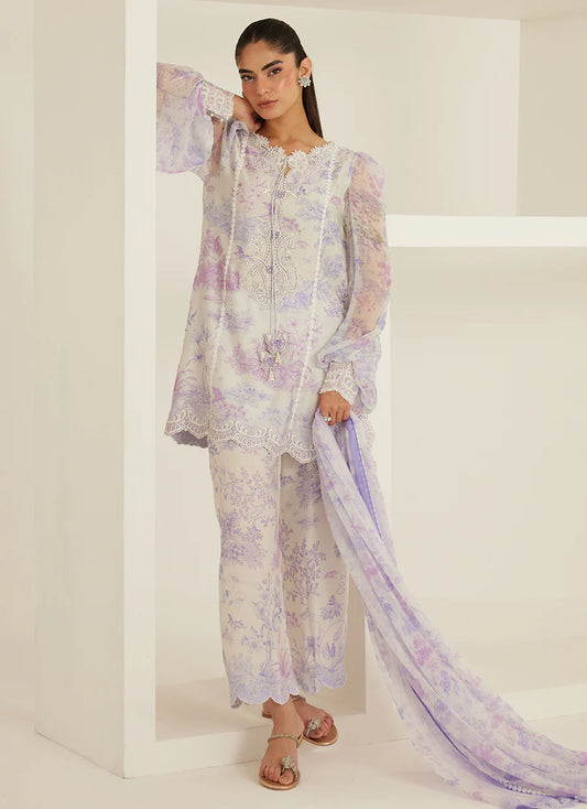 Veda Shirt, Dupatta, Shalwar