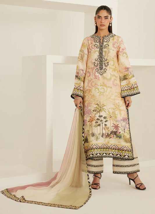 Zoey Shirt, Dupatta, Pants