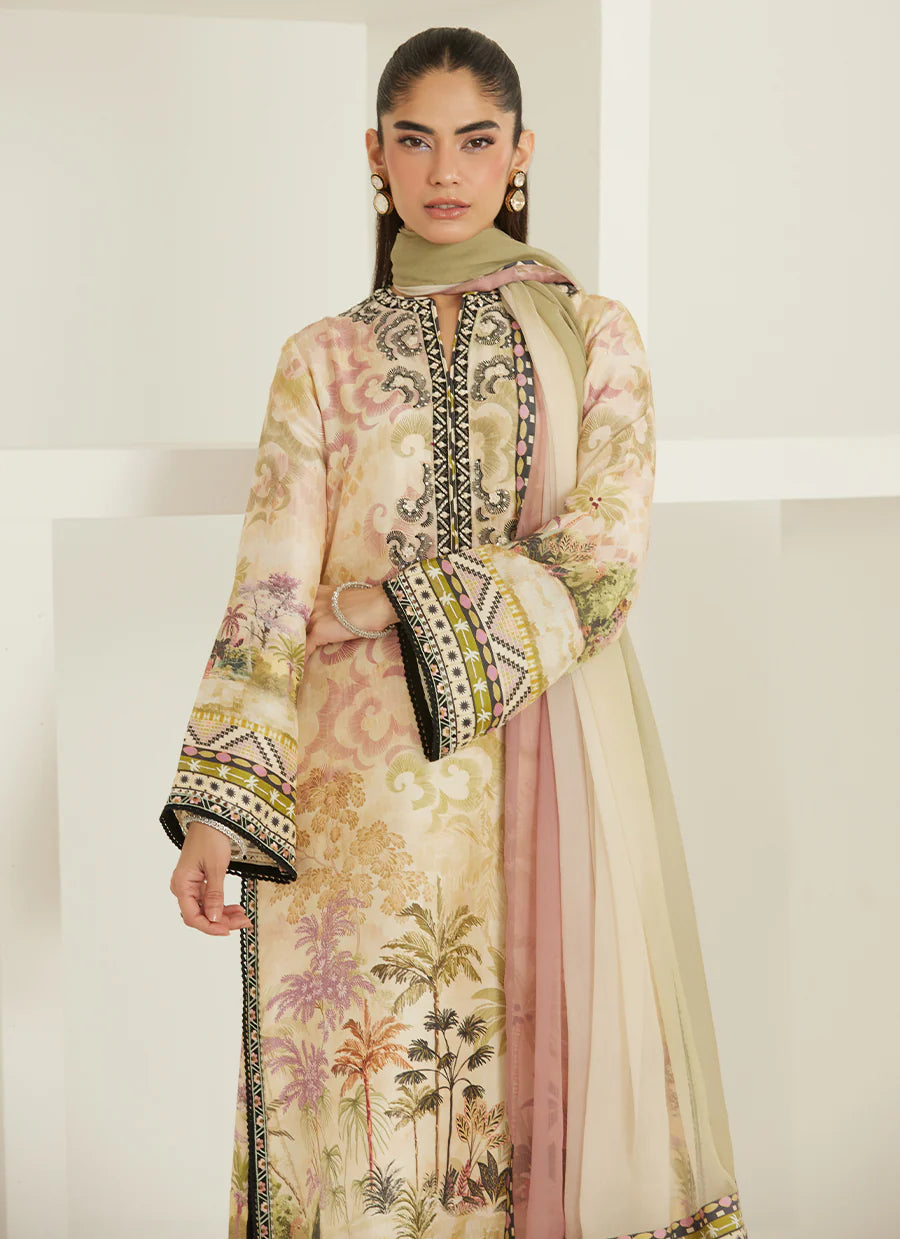 Zoey Shirt, Dupatta, Pants