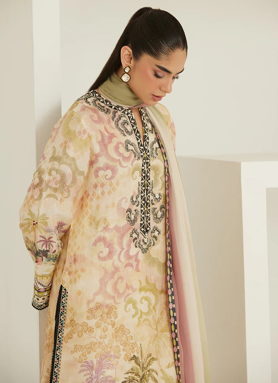 Zoey Shirt, Dupatta, Pants
