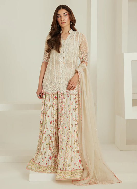 Zelda Peplum, Dupatta, Pants