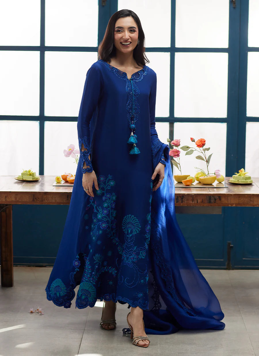 Harley Kaftan, Dupatta And Pants