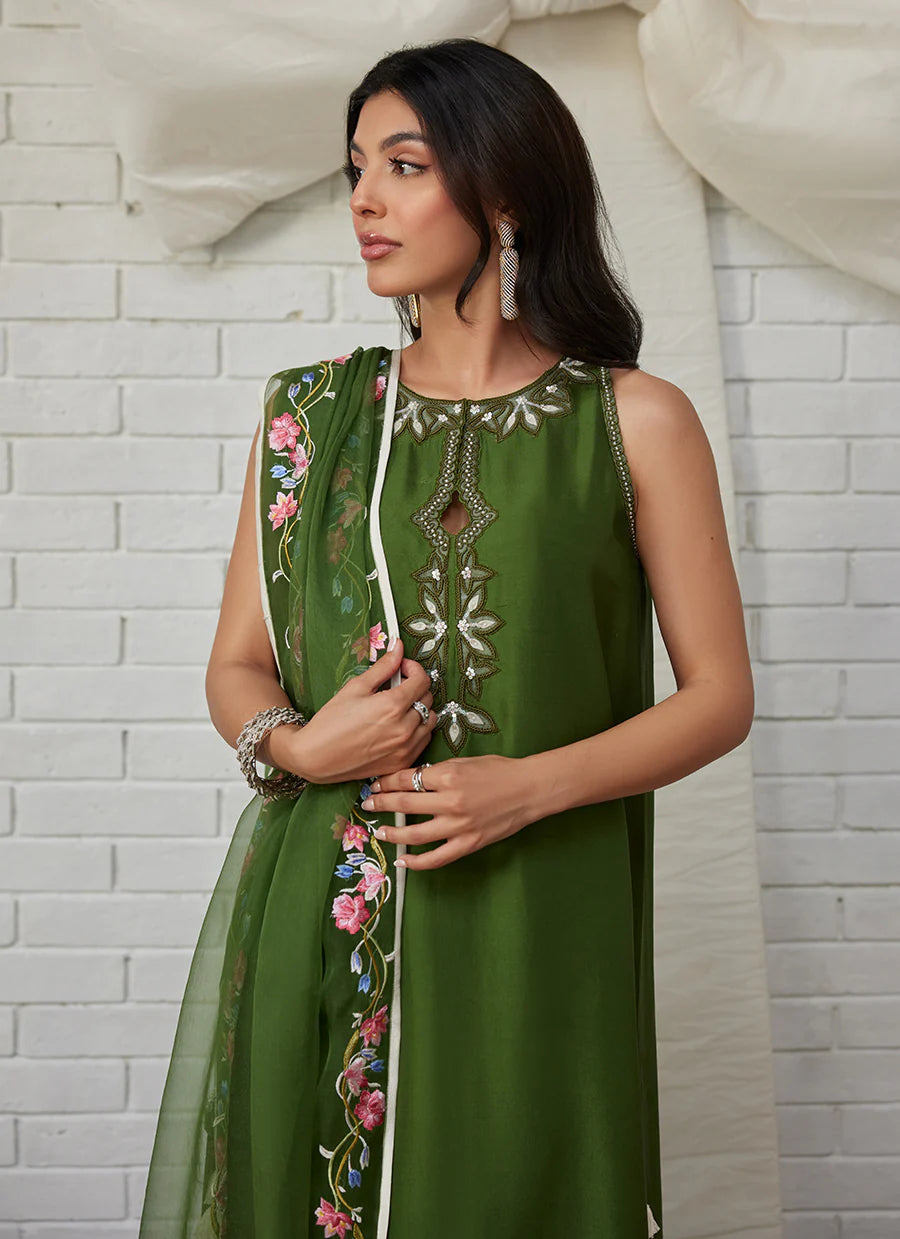 Gracie Shirt, Dupatta And Pants