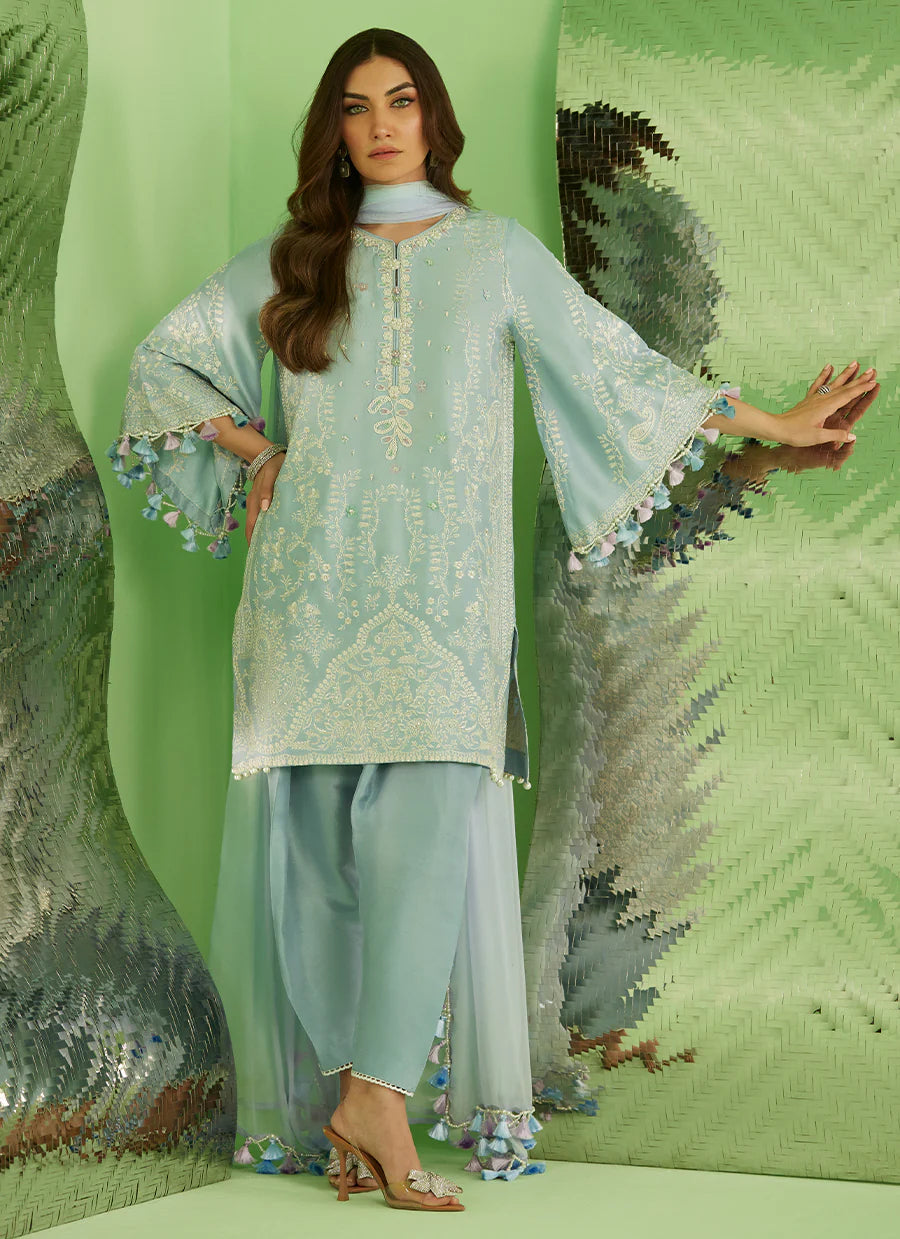 Serra Shirt And Dupatta- FTA