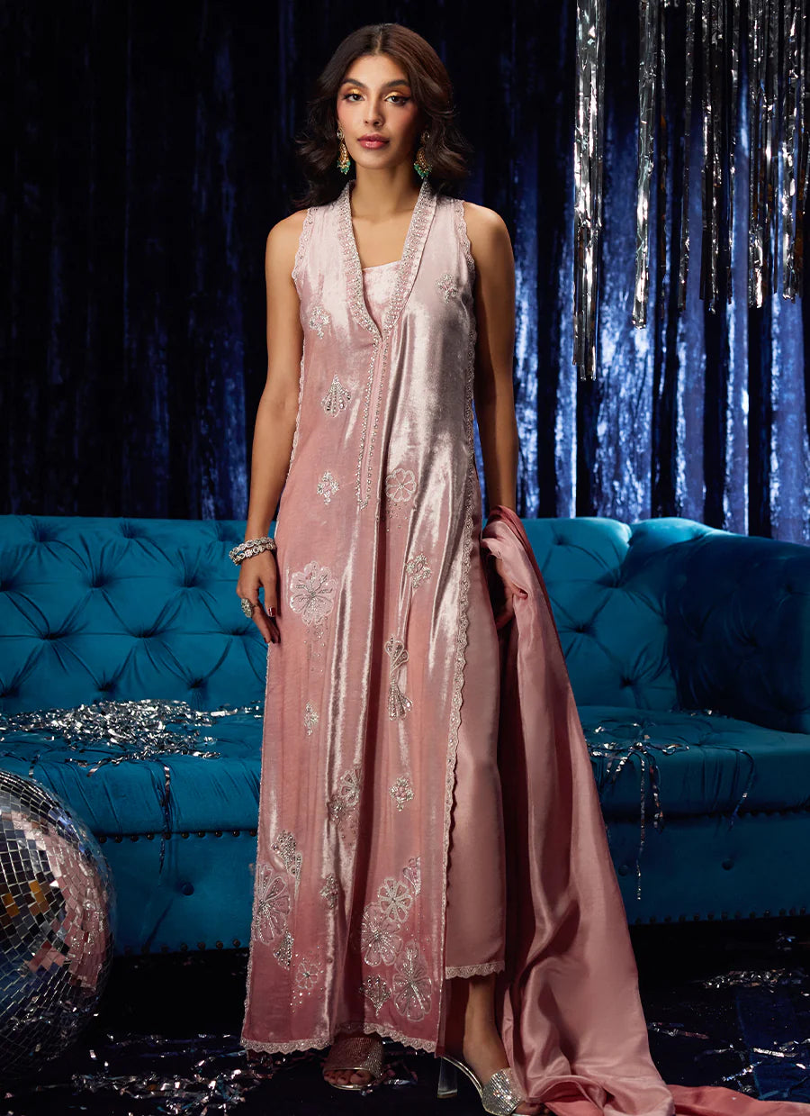 Calista Misty Rose 3-Piece | Farah Talib Aziz