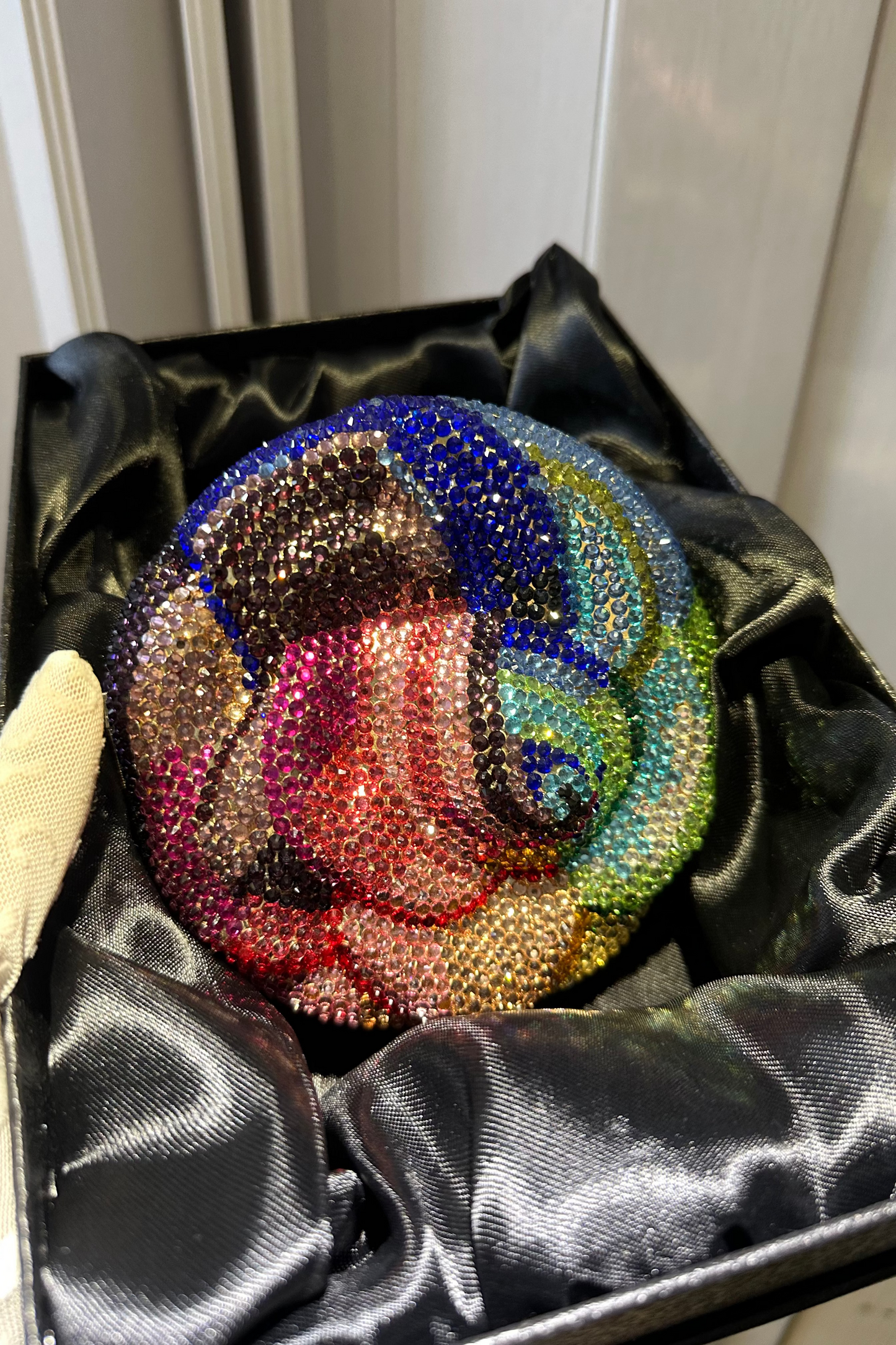 Rose Crystal Clutch C1