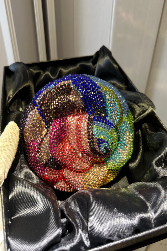 Rose Crystal Clutch C1