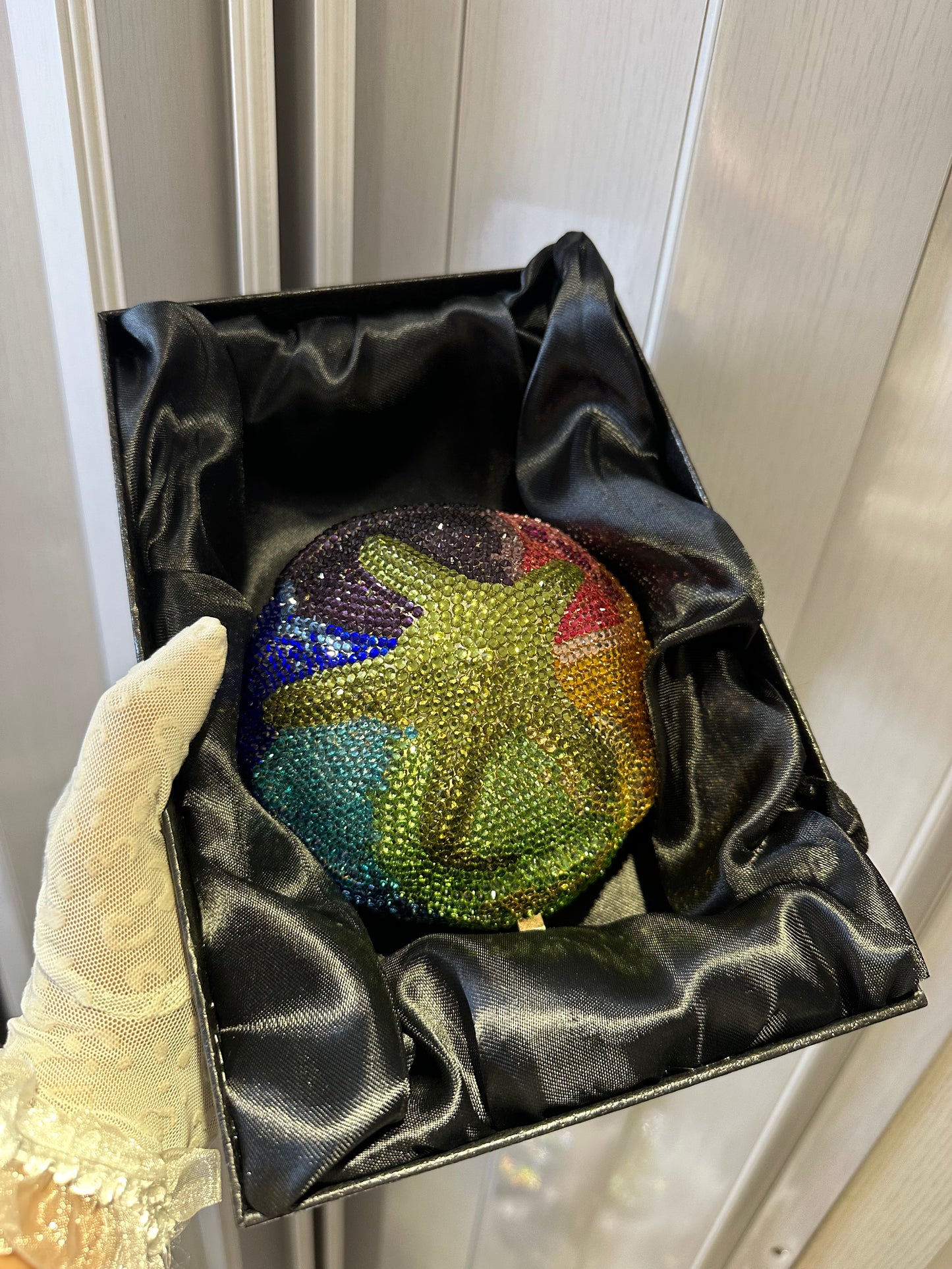 Rose Crystal Clutch C1