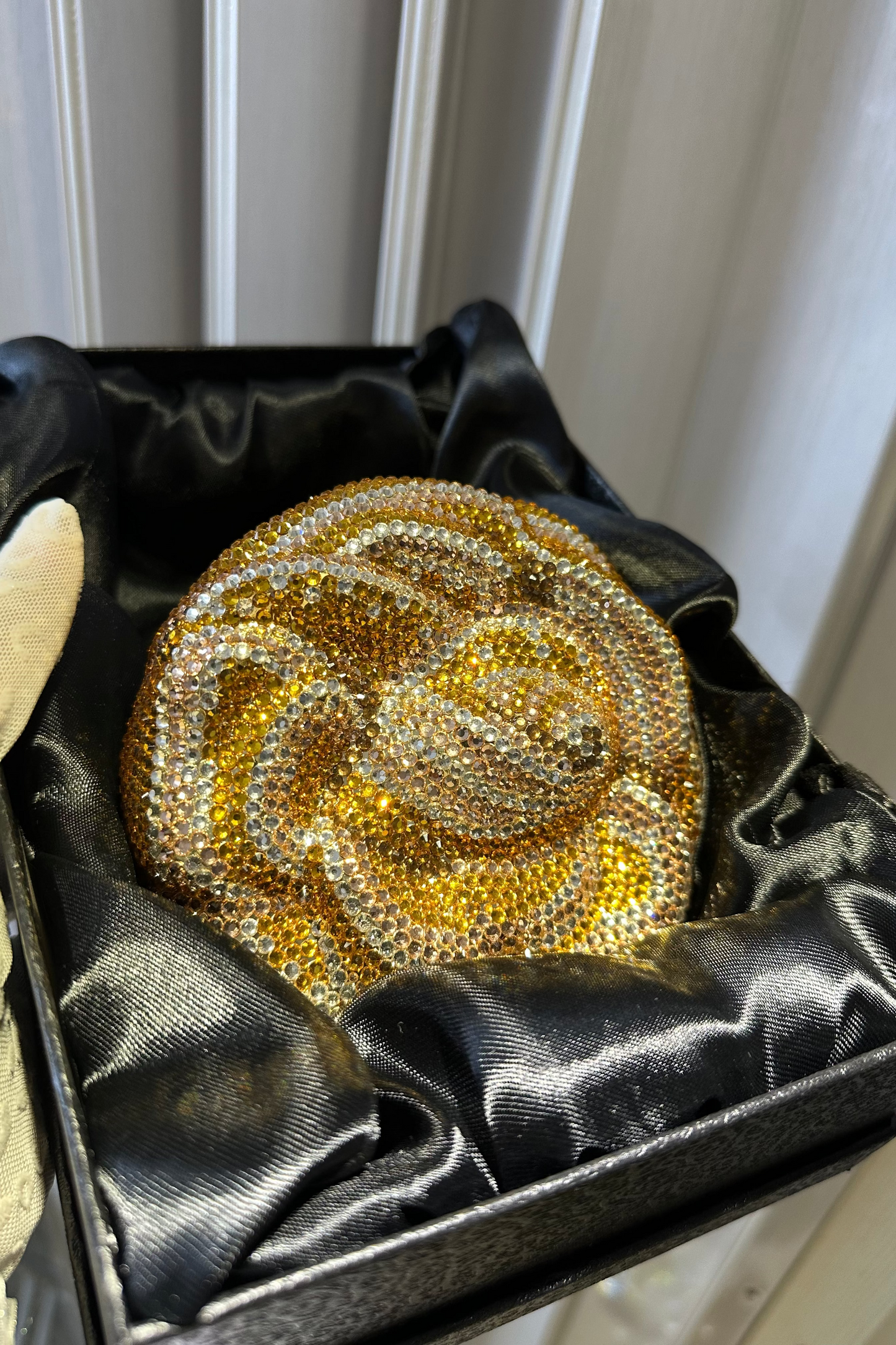 Rose Crystal Clutch C2