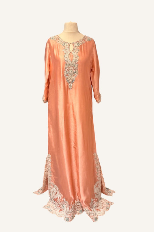 Hina Rasim - Peach Kaftan