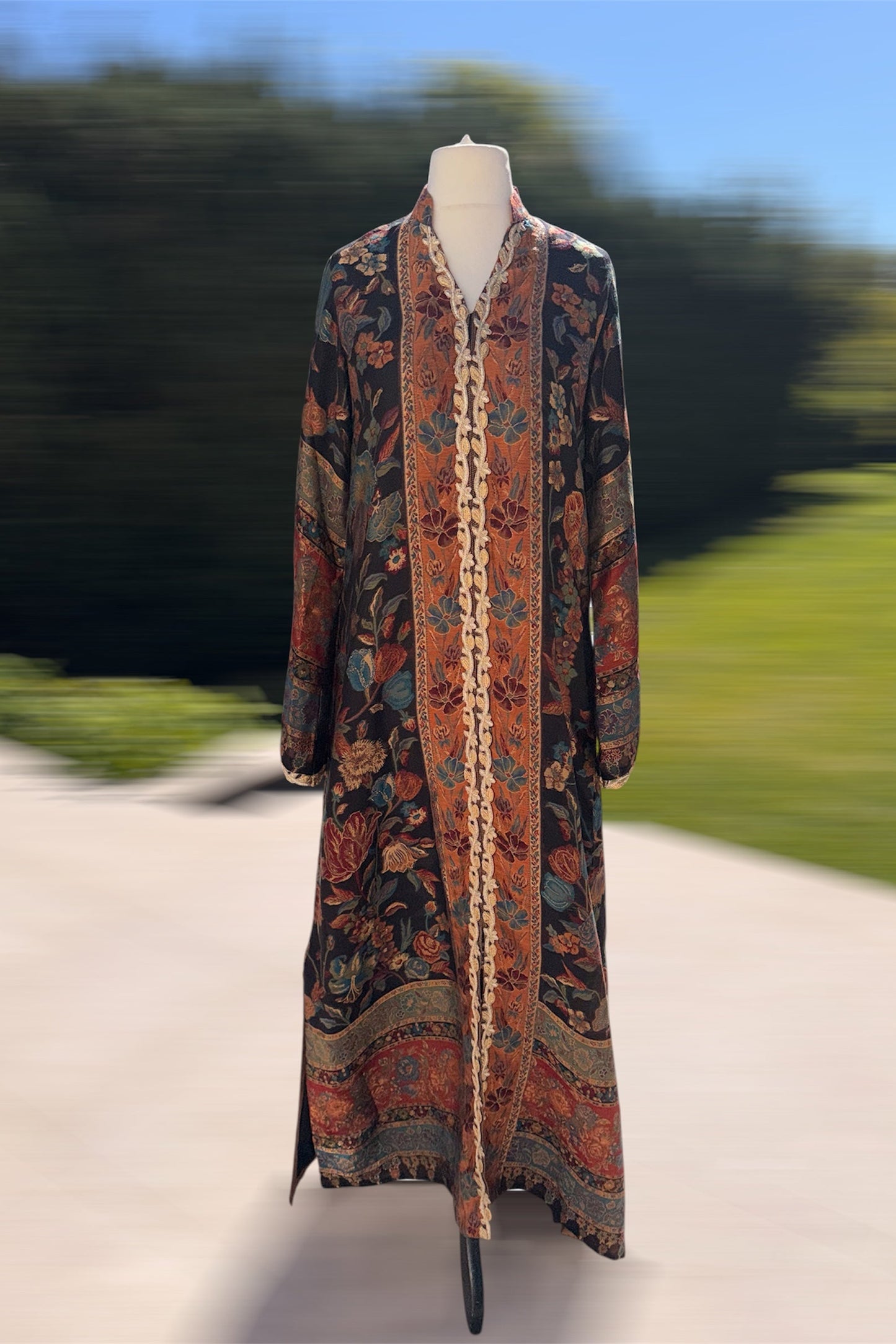 Silk kaftan