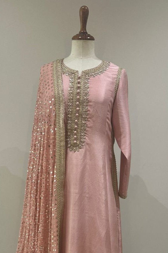 Raw Silk Suit