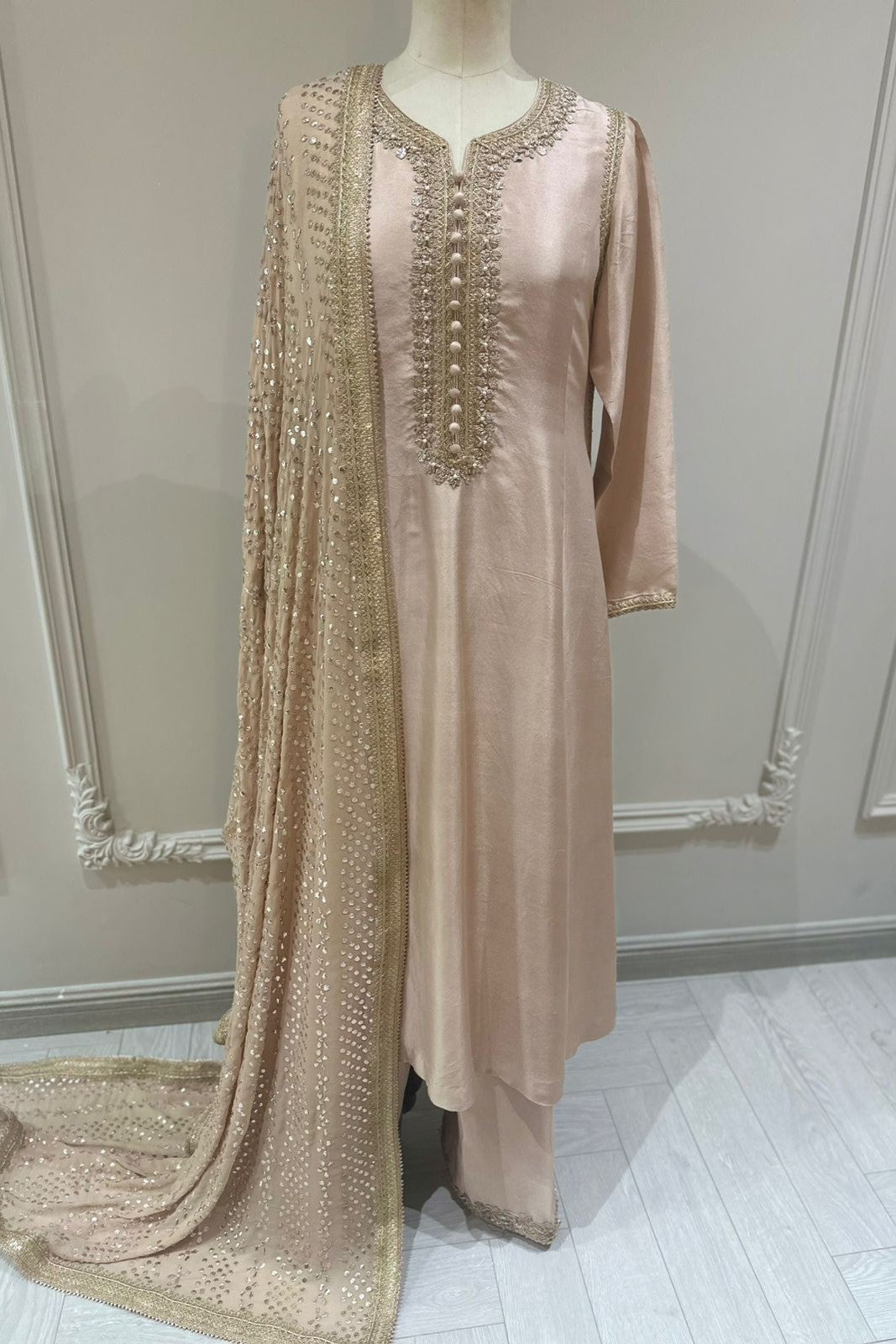 Raw Silk Suit