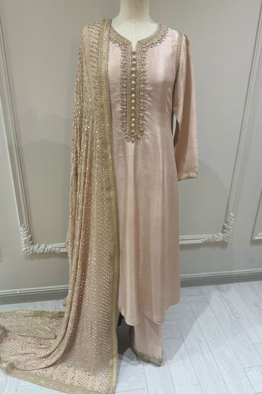 Raw Silk Suit