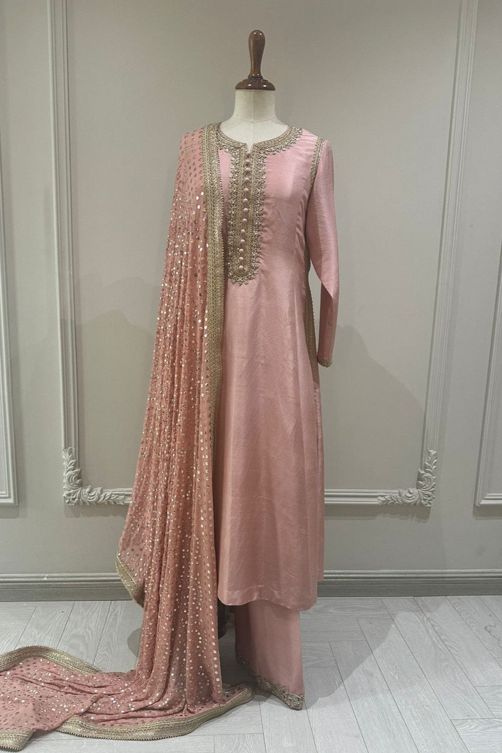 Raw Silk Suit
